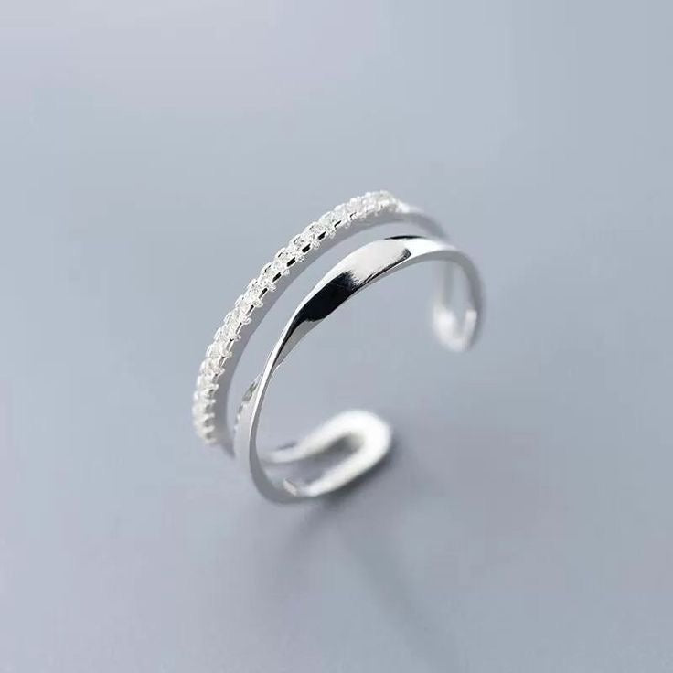 Double Lines Ring