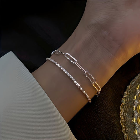 Double elegant bracelet