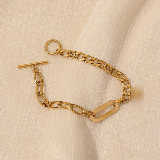 Golden chain strap Bracelet