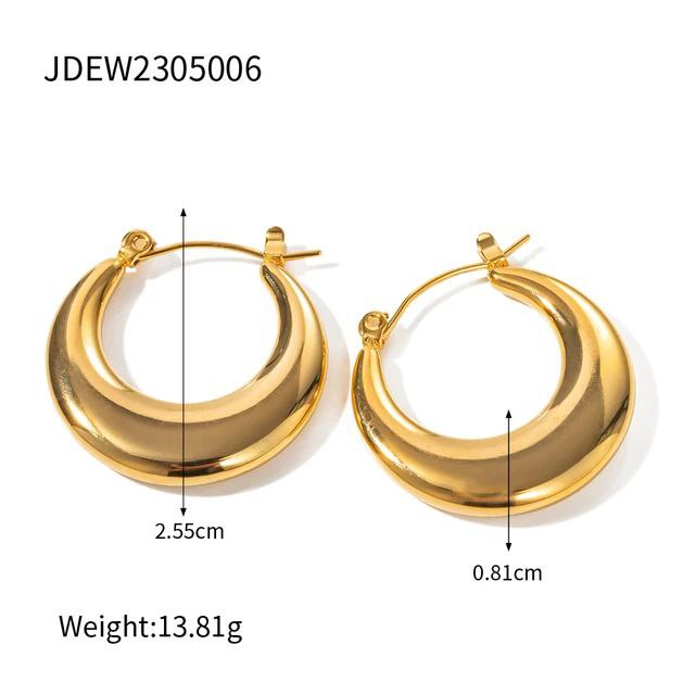 Small Round Earrings