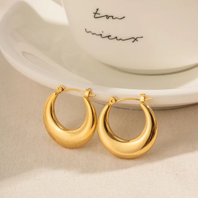 Small Round Earrings