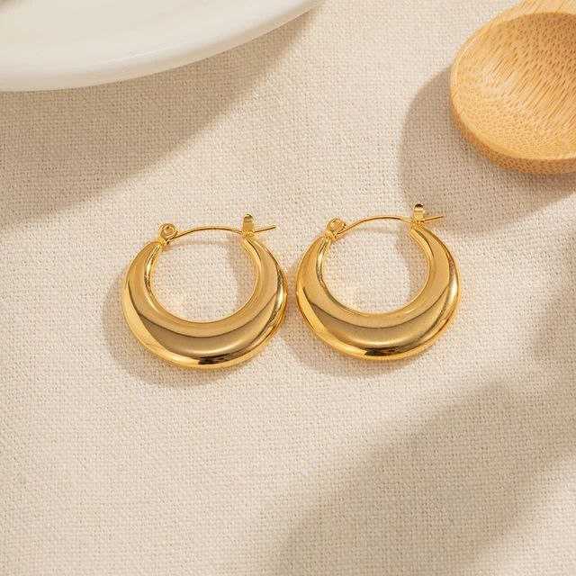 Small Round Earrings